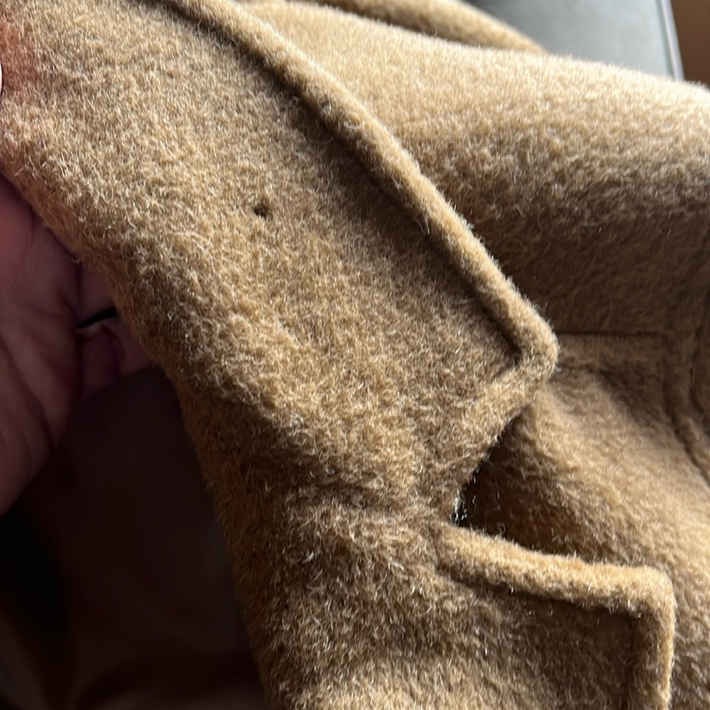 bill blass Camel Teddy Coat - Picture 7 of 16